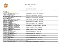 State of South Carolina SCRIS
