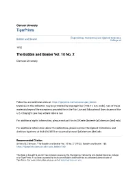 The Bobbin and Beaker Vol. 10 No. 2