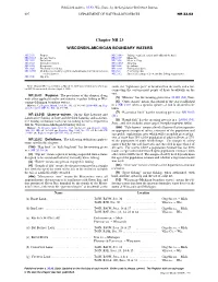 Chapter NR 23