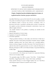 Regulated Markets-Definition-Important Features of Regulated Markets, Function, Progress and Defects