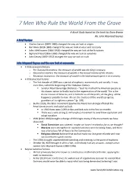 7 Men Who Rule the World from the Grave