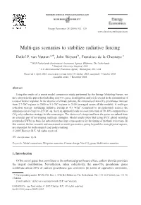 Multi-Gas Scenarios to Stabilize Radiative Forcing