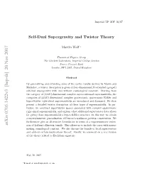 Self-Dual Supergravity and Twistor Theory