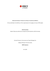 Embedding Divergent Thinking Into Project Team Decision Making