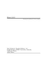 GNU Stow Manual