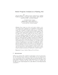 Static Program Analysis As a Fuzzing Aid