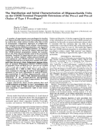 The Distribution and Initial Characterization Of
