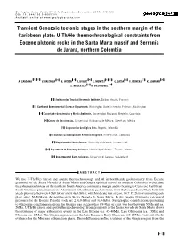 Transient Cenozoic Tectonic Stages in the Southern Margin of The