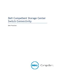 Dell Compellent Storage Center Switch Connectivity Best Practices