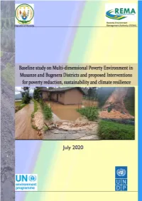 Final Baseline Study on Multi Dime Povty for Musanze & Bugesera.Pdf