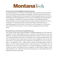 View the Geological Engineering IAB Member Biographies