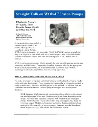 WOB-L Pumps White Paper