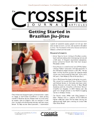 Getting Started in Brazilian Jiu-Jitsu Becca Borawski