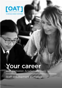 Your Career with Ormiston Academies Trust