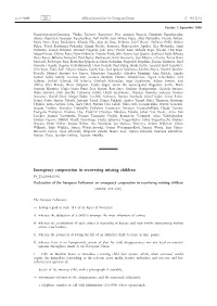 Emergency Cooperation in Recovering Missing Children