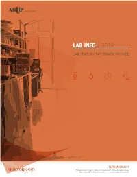 Lab Info | 2019