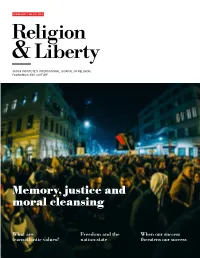 Memory, Justice and Moral Cleansing