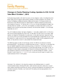 Updates to ICD-10-CM Take Effect October 1, 2016