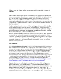 What to Wear for Dinghy Sailing -‐ Some Notes to Help New Sailors Choos