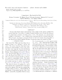 Arxiv:2007.04414V1 [Astro-Ph.CO] 8 Jul 2020 Bution of Matter on Large Scales Is Inferred from Tion)