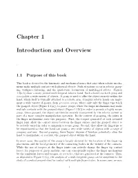Chapter 1 Introduction and Overview