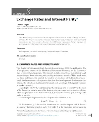 CHAPTER 8 Exchange Rates and Interest Parity∗