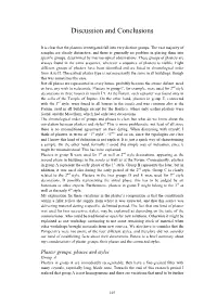Discussion and Conclusions