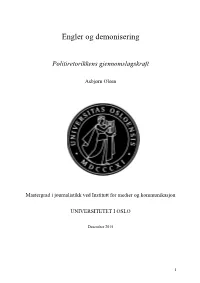 Engler Og Demonisering