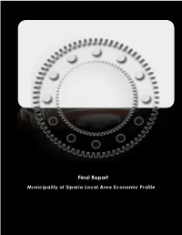 Final Report Municipality of Siparia Local Area Economic Profile