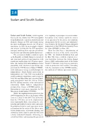 Sudan and South Sudan