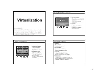 Virtualization
