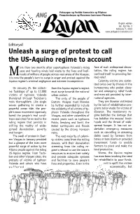 ANG Unleash a Surge of Protest to Call the US-Aquino Regime to Account