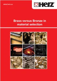 Brass Versus Bronze in Material Selection You Also Might Be Interested in One of Our Products Made from Brass