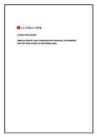 Clydestone Group Annual Report