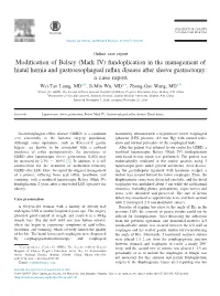 Fundoplication in the Management of Hiatal Hernia And