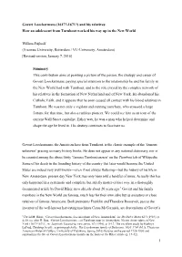 Govert Loockermans (1617?-1671?) and His Relatives: How an Adolescent from Turnhout Worked His Way up in the New World