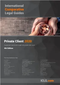 Private Client 2020