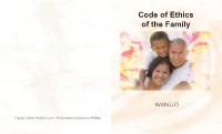 Code of Ethics of the Family