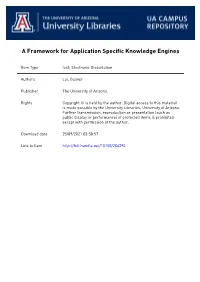 A Dissertation Submitted to the Faculty of The