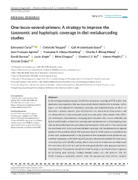 One-Locus-Several-Primers