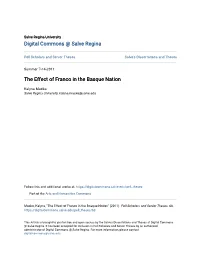 The Effect of Franco in the Basque Nation