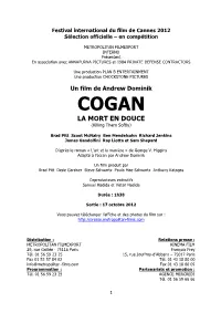 Cogan La Mort En Douce Dp