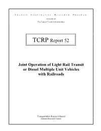 TCRP Report 52