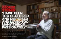 George Steiner