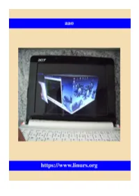 Guide to Improve the Linux of Acer Aspire One