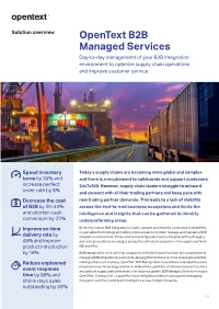 Opentext | B2B Managed Services