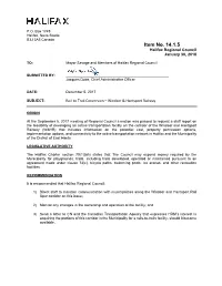 Rail-To-Trail Conversion – Windsor and Hantsport Railway
