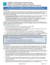 Design Temperature Limit Reference Guide (2019 Edition)