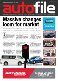 Massive Changes Loom for Market