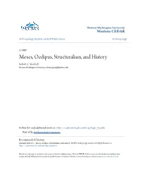 Moses, Oedipus, Structuralism, and History Robert C